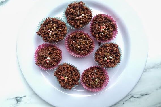 Nourishing Chocolate Crackles ShelleyKRecipes